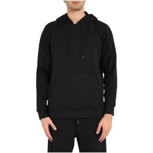 Hugo, Heren, Sweatshirts & Hoodies, Zwart, Maat: L Poliester,
