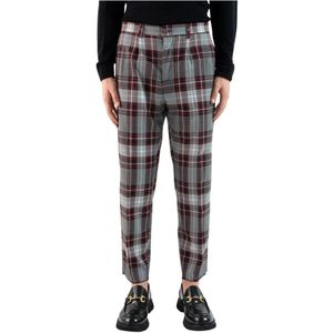 Corsinelabedoli, Heren, Broeken, Veelkleurig, Maat: S Wol,