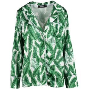 Giulia N Couture, Dames, Blouses & Shirts, Groen, Maat: XS Poliester,