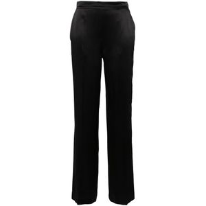 Joseph, Dames, Broeken, Zwart, Maat: L Zijde,