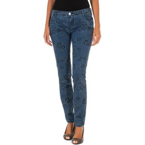 Met, Dames, Jeans, Blauw, Maat: W25 Katoen,