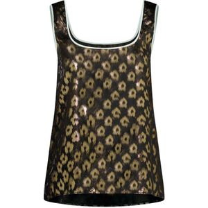 La DoubleJ, Dames, Tops, Veelkleurig, Maat: XS Zijde,