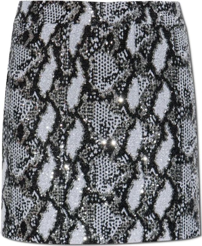 Iro - Alipa Rok - Zwart - Dames - Nylon