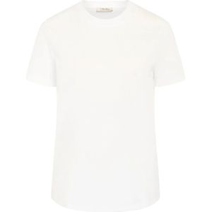 Max Mara, Dames, Tops, Wit, Maat: XS Katoen,