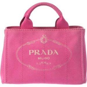 Prada Vintage, Dames, Pre-owned, Roze, Maat: ONE Size