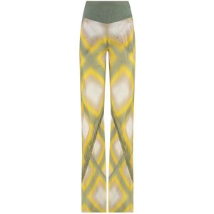 Rick Owens, Dames, Broeken, Veelkleurig, Maat: XS Katoen,