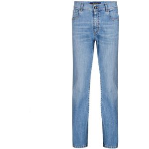 Billionaire, Heren, Jeans, Blauw, Maat: S Katoen,