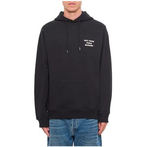 Drole de Monsieur, Heren, Sweatshirts & Hoodies, Zwart, Maat: XL Katoen,