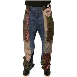Dolce & Gabbana, Heren, Jeans, Veelkleurig, Maat: M Denim,