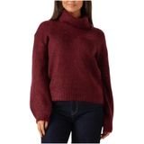 Y.a.s - Yaslambi LS Knit Rollneck - Pullover - Rood - Wol