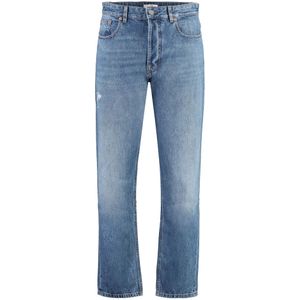 Valentino Garavani, Heren, Jeans, Blauw, Maat: W33 Katoen,