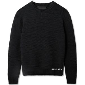 Axel Arigato, Heren, Truien, Zwart, Maat: S Katoen,
