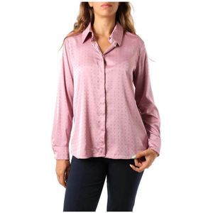 Emme DI Marella, Dames, Blouses & Shirts, Roze, Maat: M