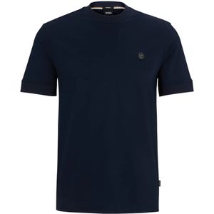 Hugo Boss - C-Taut 01 - T-shirt - Blauw - 100% Katoen