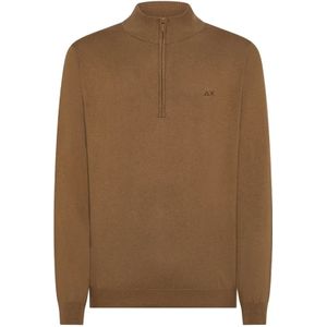 Sun68, Heren, Truien, Groen, Maat: S Katoen,