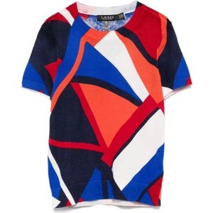 Ralph Lauren, Dames, Truien, Veelkleurig, Maat: S Viscose,