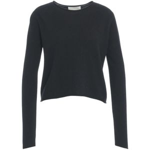 Lisa Yang, Dames, Truien, Zwart, Maat: S Kasjmier,