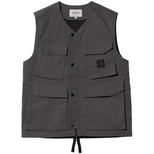 Carhartt Wip - Balto - Gilet - Grijs - 100% Polyester Twill