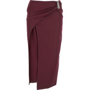 The Attico, Dames, Rokken, Rood, Maat: 3XS Wol,