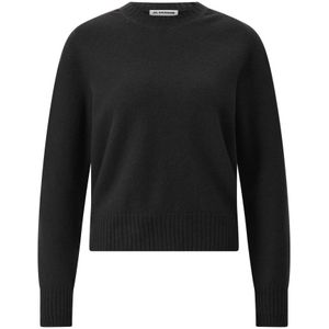 Jil Sander, Dames, Truien, Zwart, Maat: XS Wol,