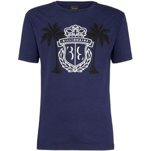 Billionaire, Heren, Tops, Blauw, Maat: XS Katoen,