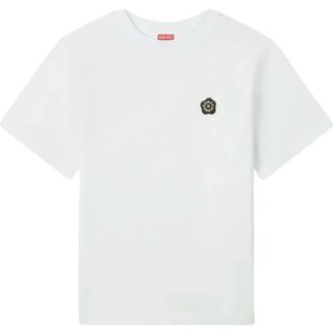 Kenzo, Dames, Tops, Wit, Maat: S Katoen,