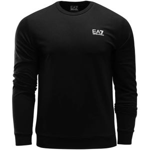 Emporio Armani Ea7, Heren, Sweatshirts & Hoodies, Zwart, Maat: XL