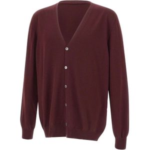 Gran Sasso, Heren, Truien, Paars, Maat: 4XL Wol,