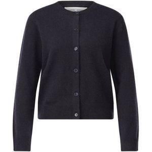 Samsøe Samsøe, Dames, Truien, Blauw, Maat: S Kasjmier,