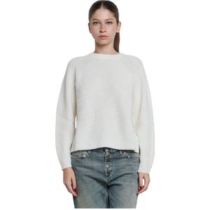 Twinset, Dames, Truien, Wit, Maat: M Wol,