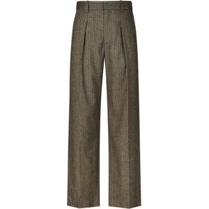 Isabel Marant, Dames, Broeken, Bruin, Maat: L