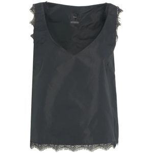 Pinko, Dames, Tops, Zwart, Maat: XS