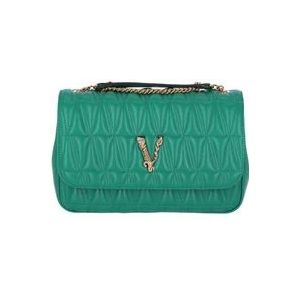 Versace Groene Tassen - Stijlvolle Collectie , Green , Dames , Maat: ONE Size
