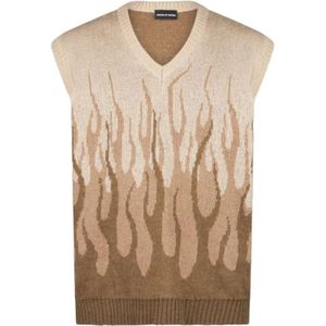 Vision OF Super, Heren, Truien, Beige, Maat: L