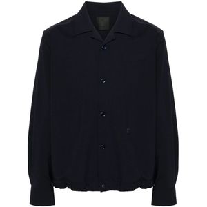 Givenchy, Heren, Jassen, Blauw, Maat: L Wol,