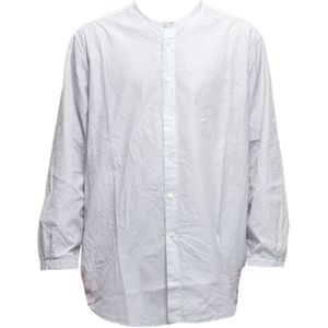 Barena Venezia, Heren, Overhemden, Grijs, Maat: S Katoen,