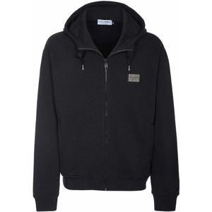 Dolce & Gabbana - Sweatshirt - Zwart - Katoen