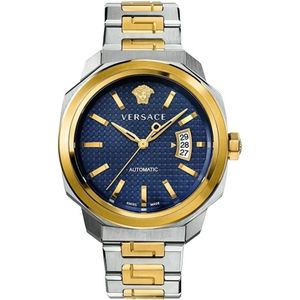 Versace VEAG00222 Horloge Mannen - Roestvrij Staal - Zilver