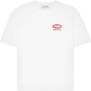 Études, Heren, Tops, Wit, Maat: S Katoen,