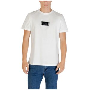 Antony Morato - MMKS02575 FA100240 - T-shirt - Wit - Korte Mouwen - Ronde Hals