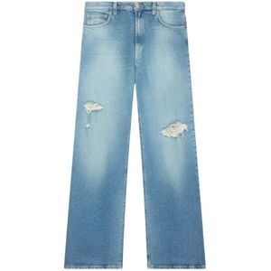 Dondup, Dames, Jeans, Blauw, Maat: W26 Katoen,