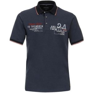 Casa Moda, Heren, Tops, Blauw, Maat: L Katoen,