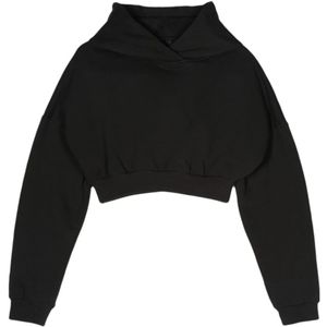 Entire Studios, Dames, Sweatshirts & Hoodies, Zwart, Maat: XS Katoen,