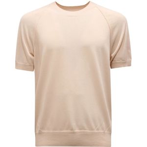 Patrizia Pepe, Heren, Tops, Wit, Maat: S Katoen,