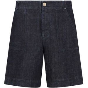 Jacquemus, Heren, Korte broeken, Blauw, Maat: W31 Denim,