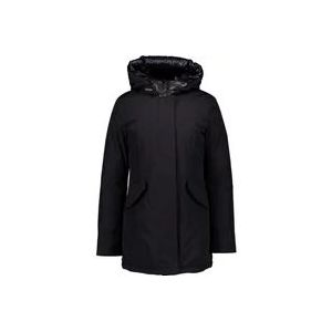 Woolrich Arctic Parka Gewatteerde Jassen Zwart , Black , Dames , Maat: S