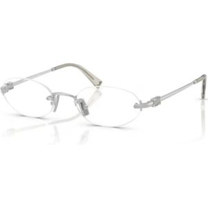 Miu Miu - MU 53WV - Sportbril - Zilver - Metaal