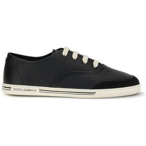 Dolce & Gabbana - Leren Sneakers - Zwart - Heren
