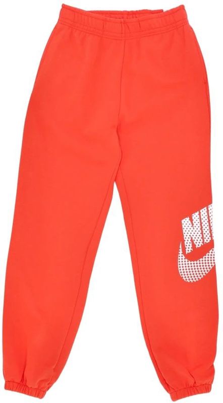 Nike - Dance Fleece Oversized - Trainingsbroek - Rood