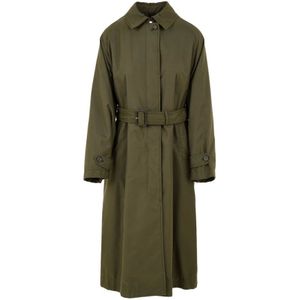 Aspesi, Dames, Mantels, Groen, Maat: 2XS